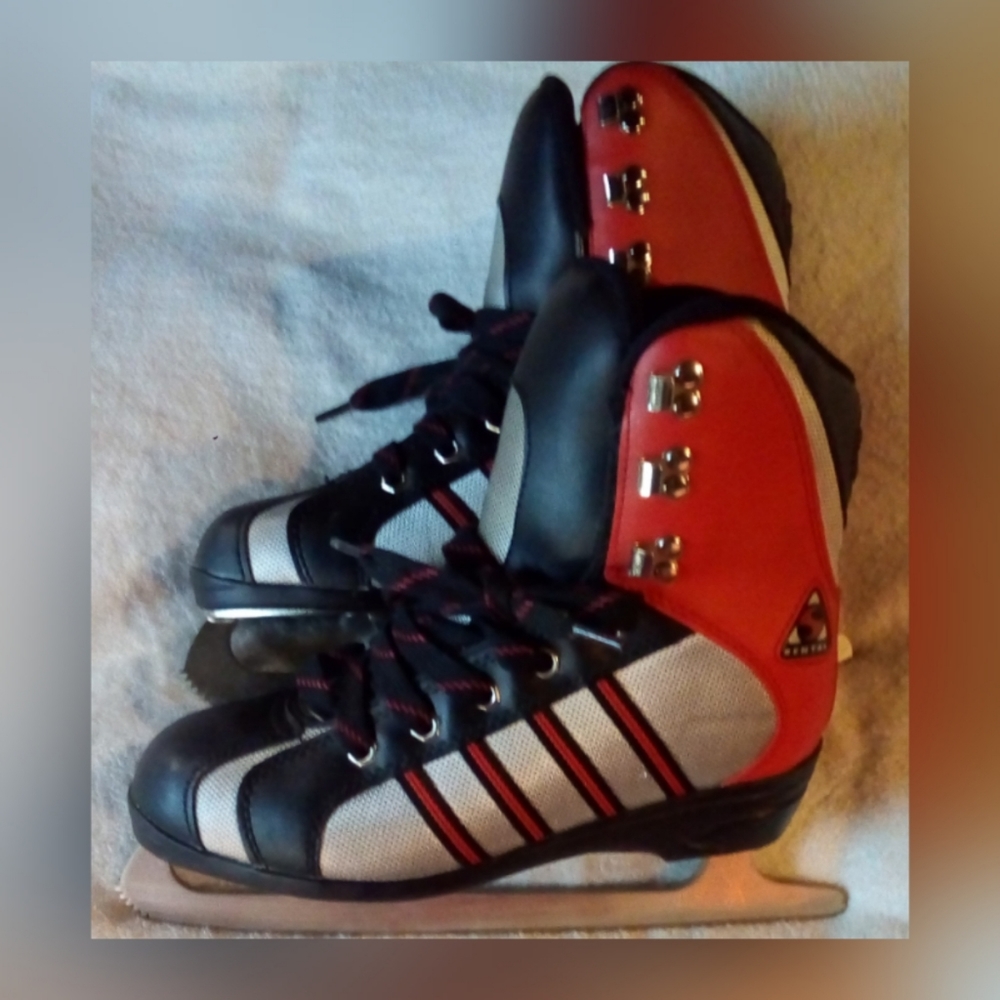 SOFTEC MENS SIZE 8 RENTAL ICE SKATES - Picture 5 of 5